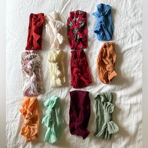 Set of 12 Baby Bling Bows